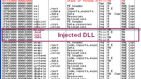 injected DLL